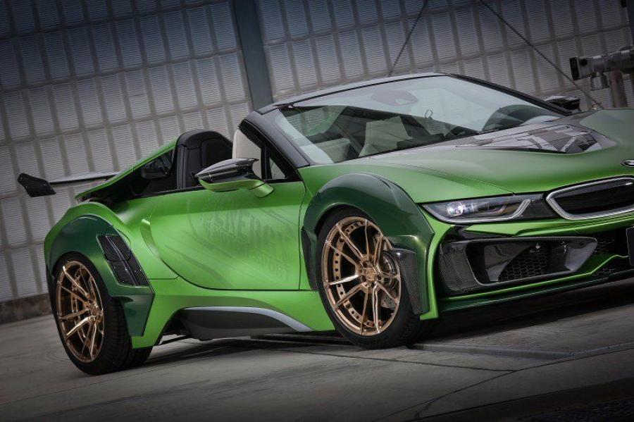 Детали экстерьера BMW i8 Roadster E.N. ARMY Edition by Garage EVE.RYN 2019 года  (фото 7 из 22)